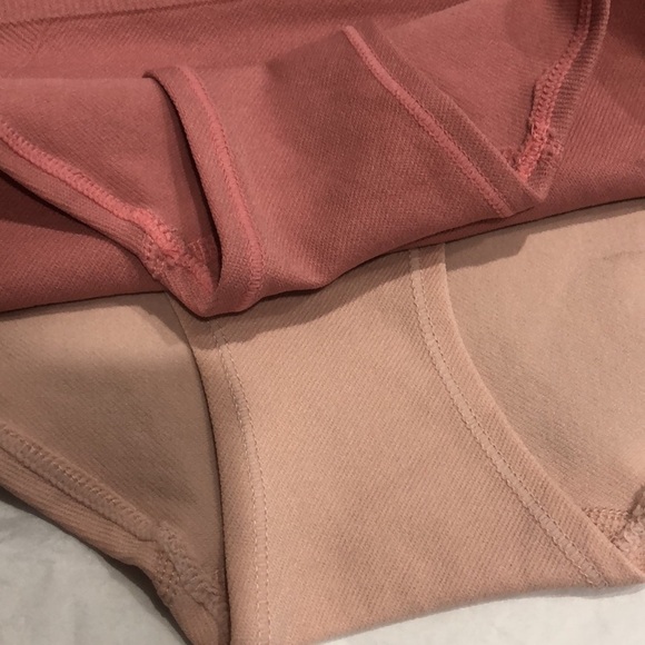 Fitwell Intimates 3pack stretch ribbed black nude mauve pink panties size 1X new - Picture 9 of 10